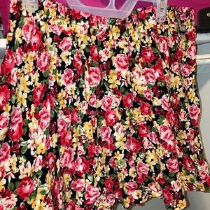 Size xl flower skirt